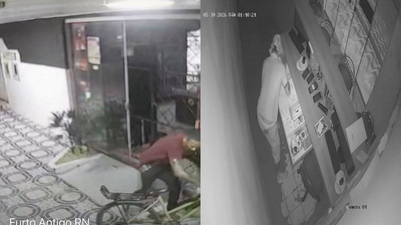Jaru: Polícia pede ajuda para identificar suspeito de série de furtos em comércios da cidade