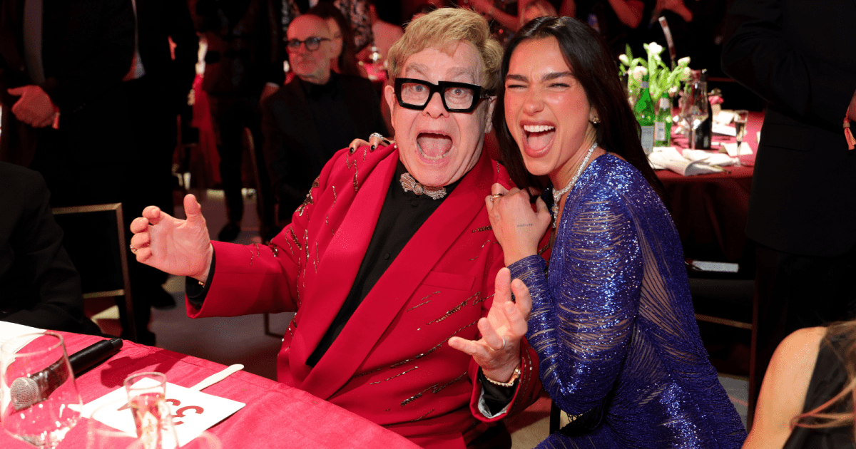 Elton John canta em casamento de Dua Lipa e Callum Turner; saiba mais