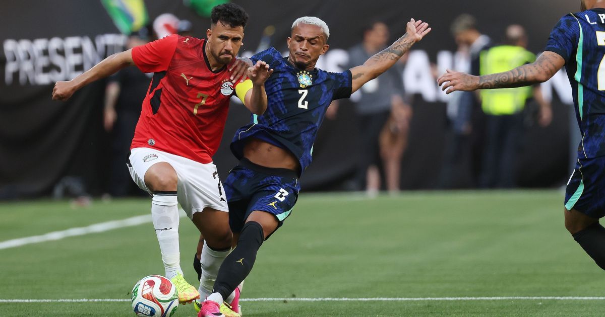 Brasil x Egito: Wesley sente lesão, é substituído e chora no banco