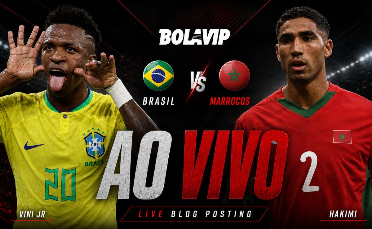 Brasil x Marrocos AO VIVO – Onde assistir a estreia da Seleção Brasileira na Copa do Mundo