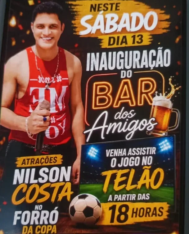 Acadêmico de Direito anima Forró da Copa em Cerejeiras