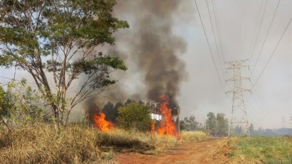 Queimadas podem provocar interrupções no fornecimento de energia em Rondônia