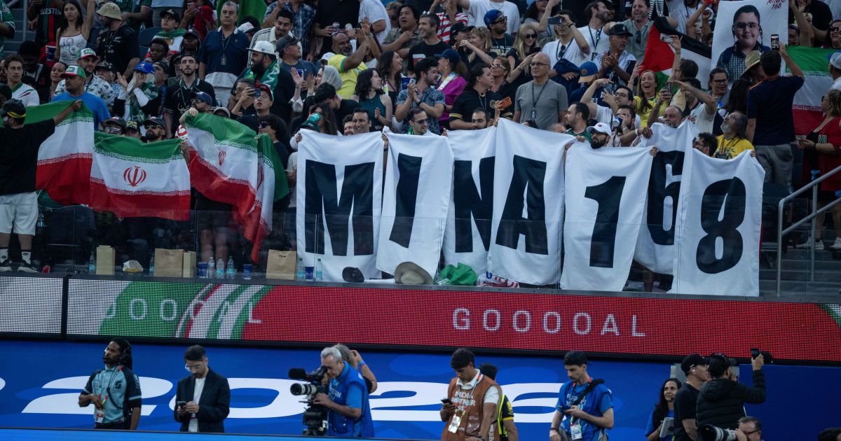 Copa: como foi o clima do estádio na estreia do Irã nos Estados Unidos
