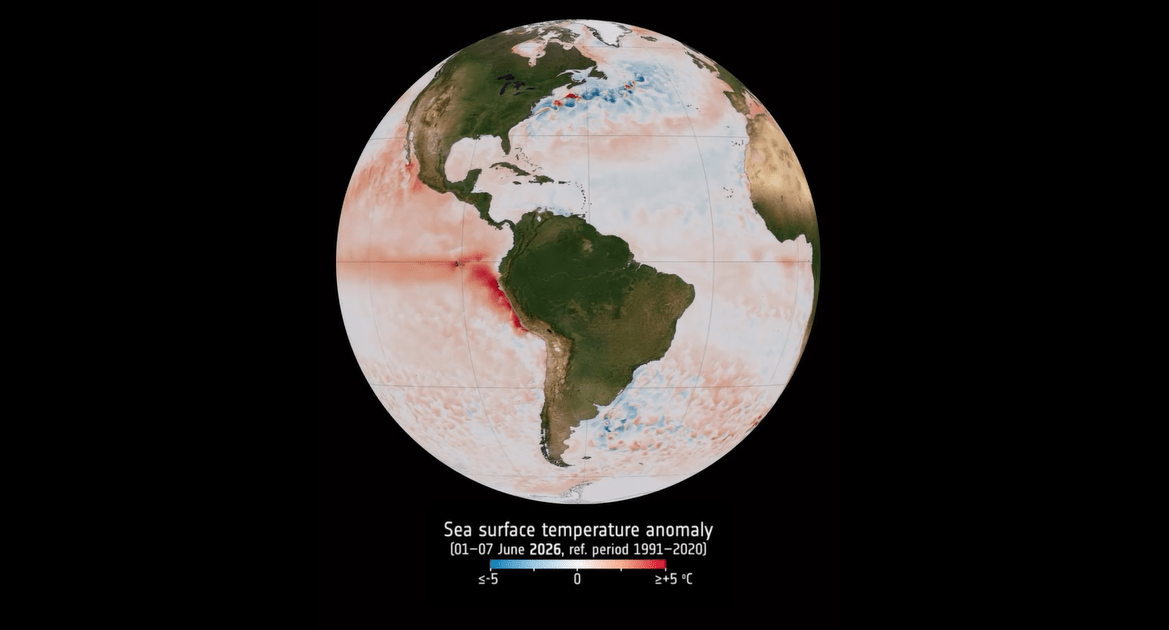 Super El Niño tem formação captada por satélites espaciais; assista