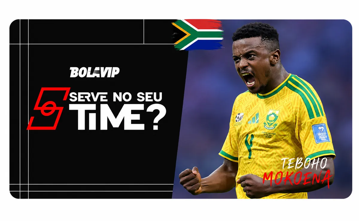 Serve no seu time? Mokoena emociona e define empate para a África do Sul na Copa do Mundo