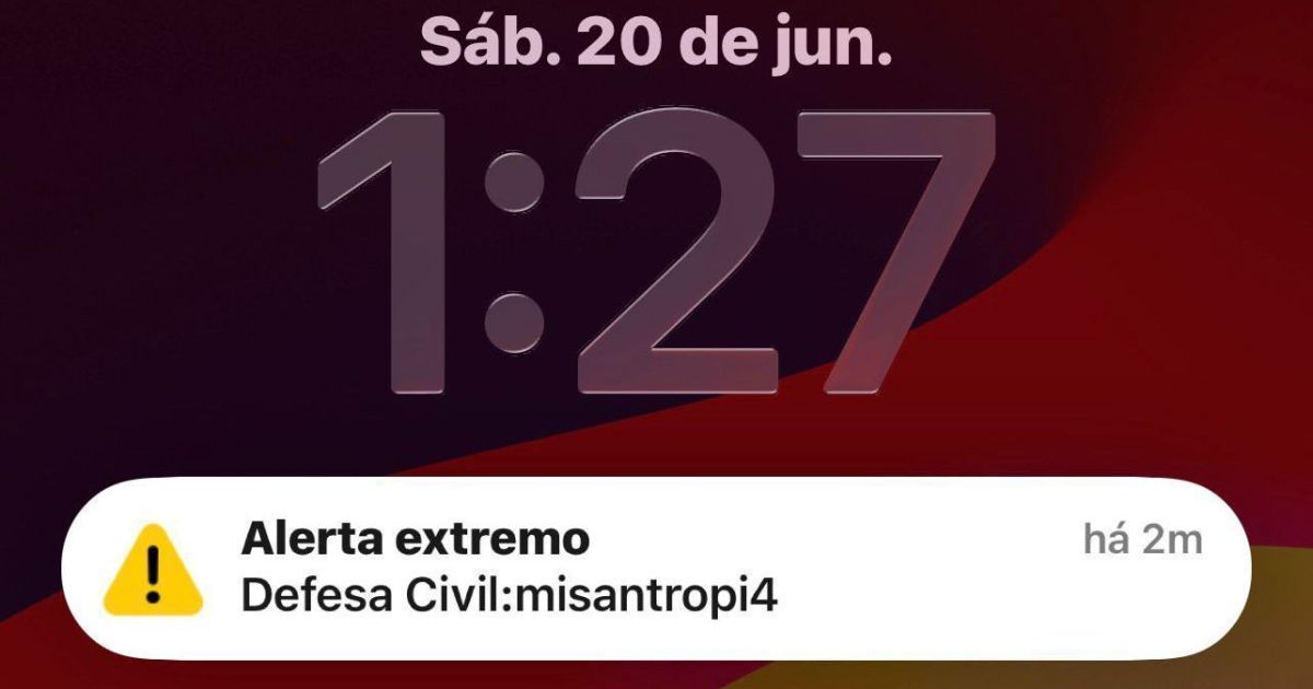 Defesa Civil bloqueia acessos externos e contas usadas em alertas falsos