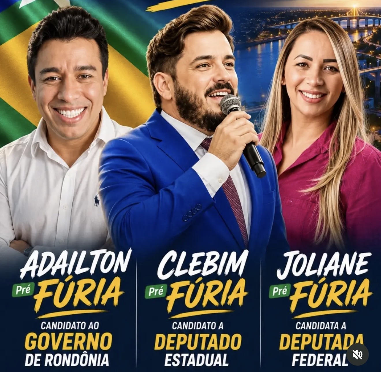 Trio dos “Fúrias” movimenta política em Cacoal e região com projeto para 2026