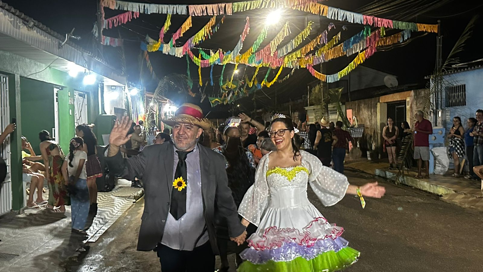 Vereador Everaldo Fogaça prestigia a 14ª edição do tradicional Arraial da Dona Hilda