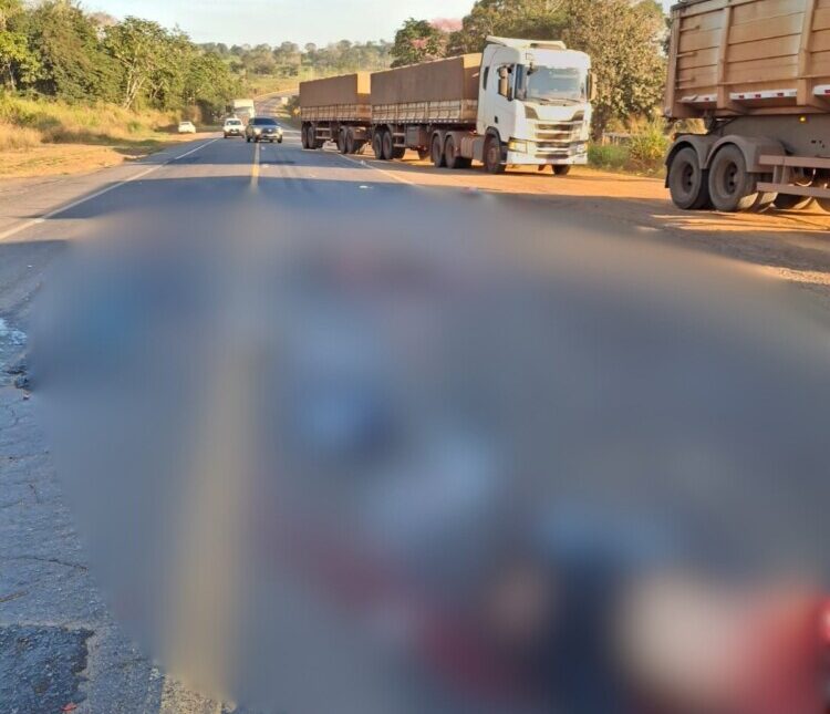 Jaru: Grave acidente na entrada da Linha 630 deixa homem e criança mortos