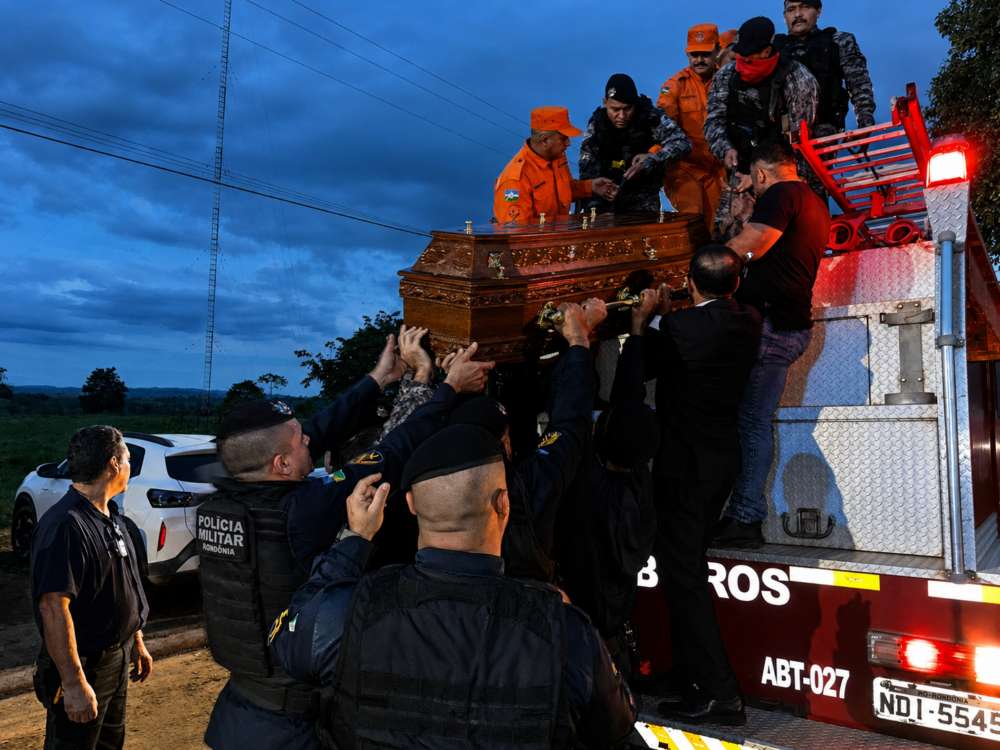 Jaru: Sargento Jaime é sepultado com honras militares