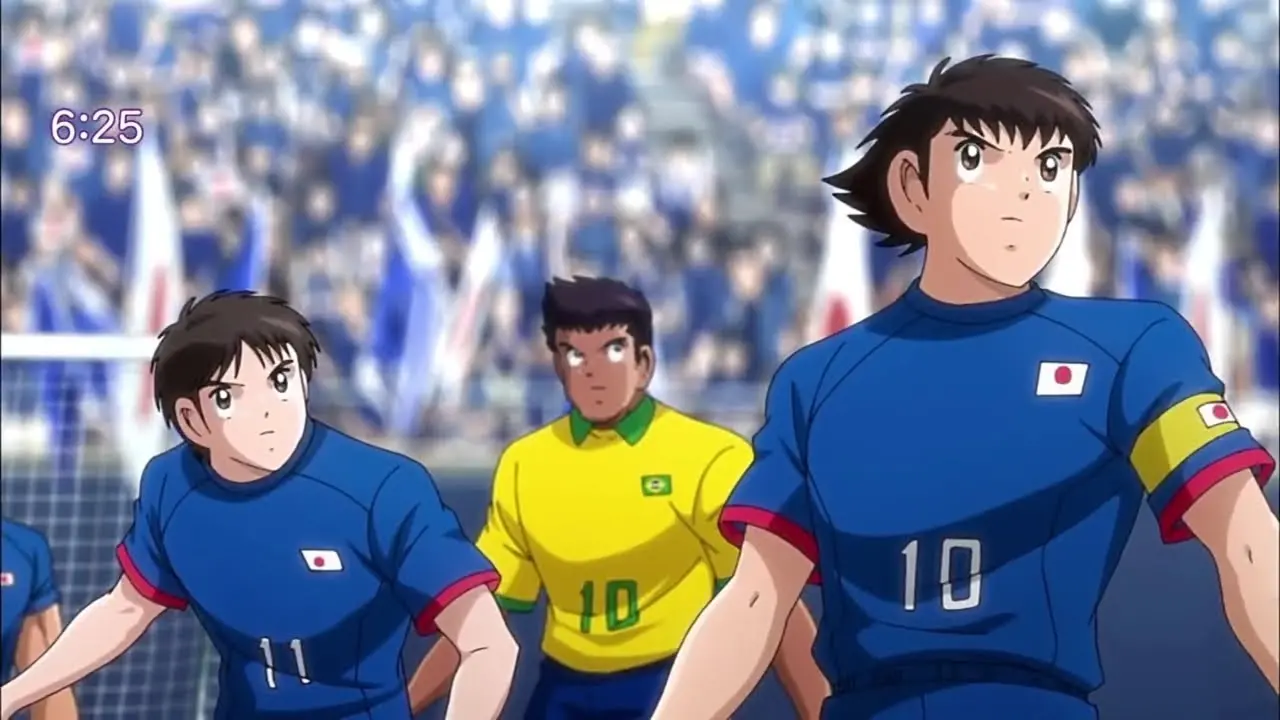Anime Captain Tsubasa antecipa Brasil x Japão em partida que cumpre sonho histórico