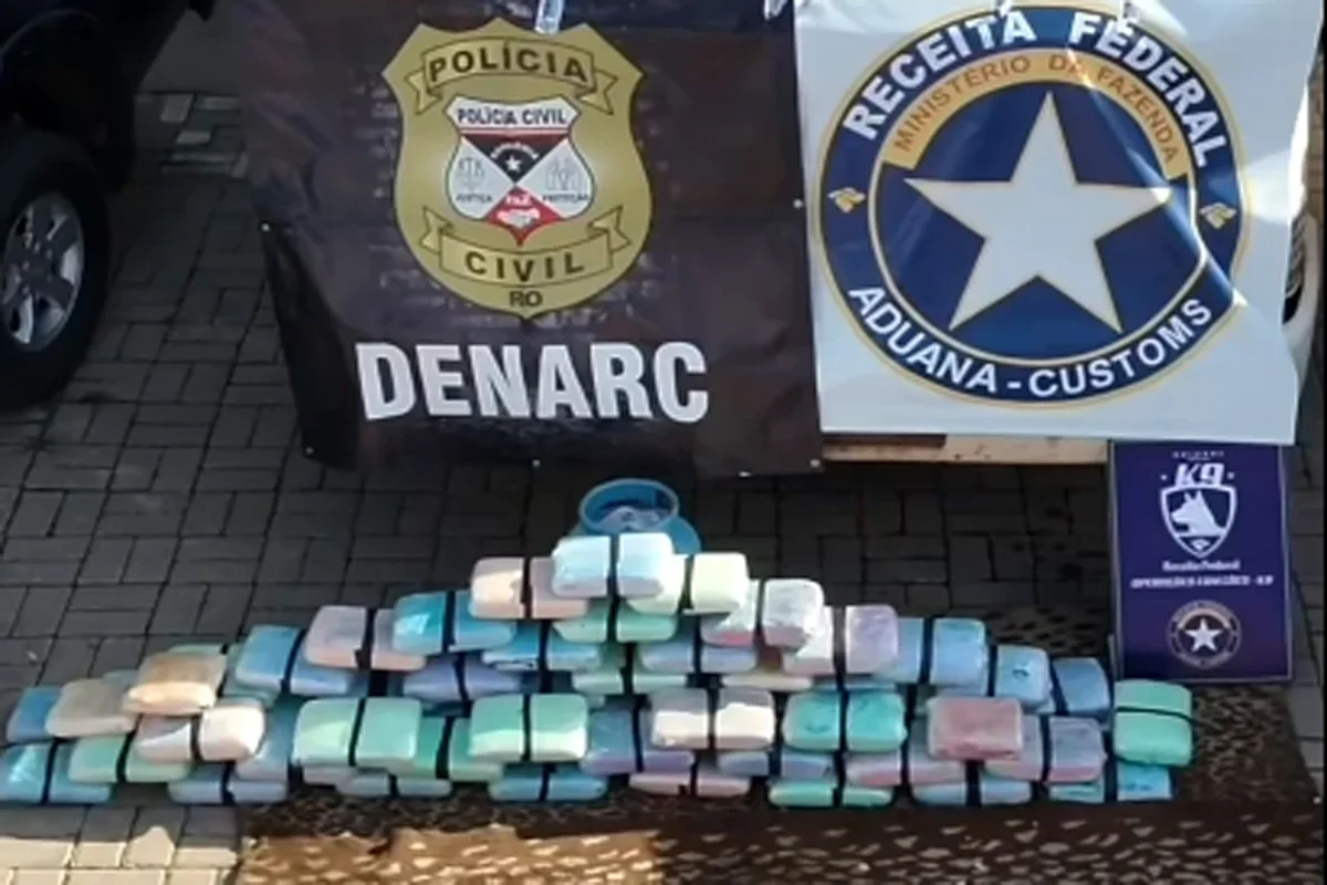 Carga de 73 kg de skunk é interceptada em RO