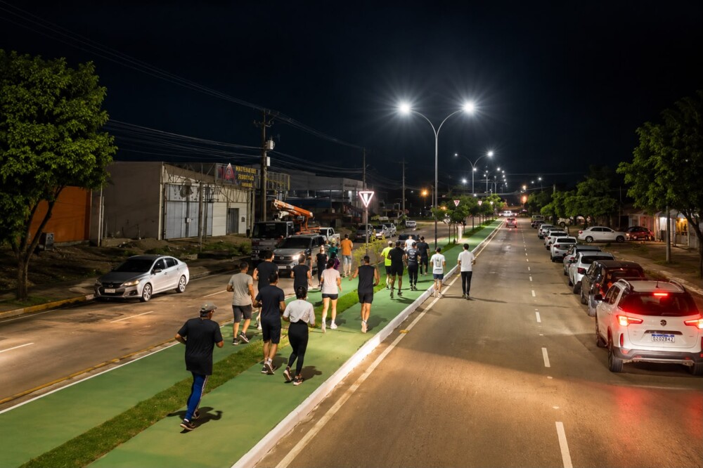 Nova Pista de Caminhada na Linha 605 fortalece o incentivo à prática esportiva e qualidade de vida em Jaru; obra foi oficialmente entregue no último sábado, 27