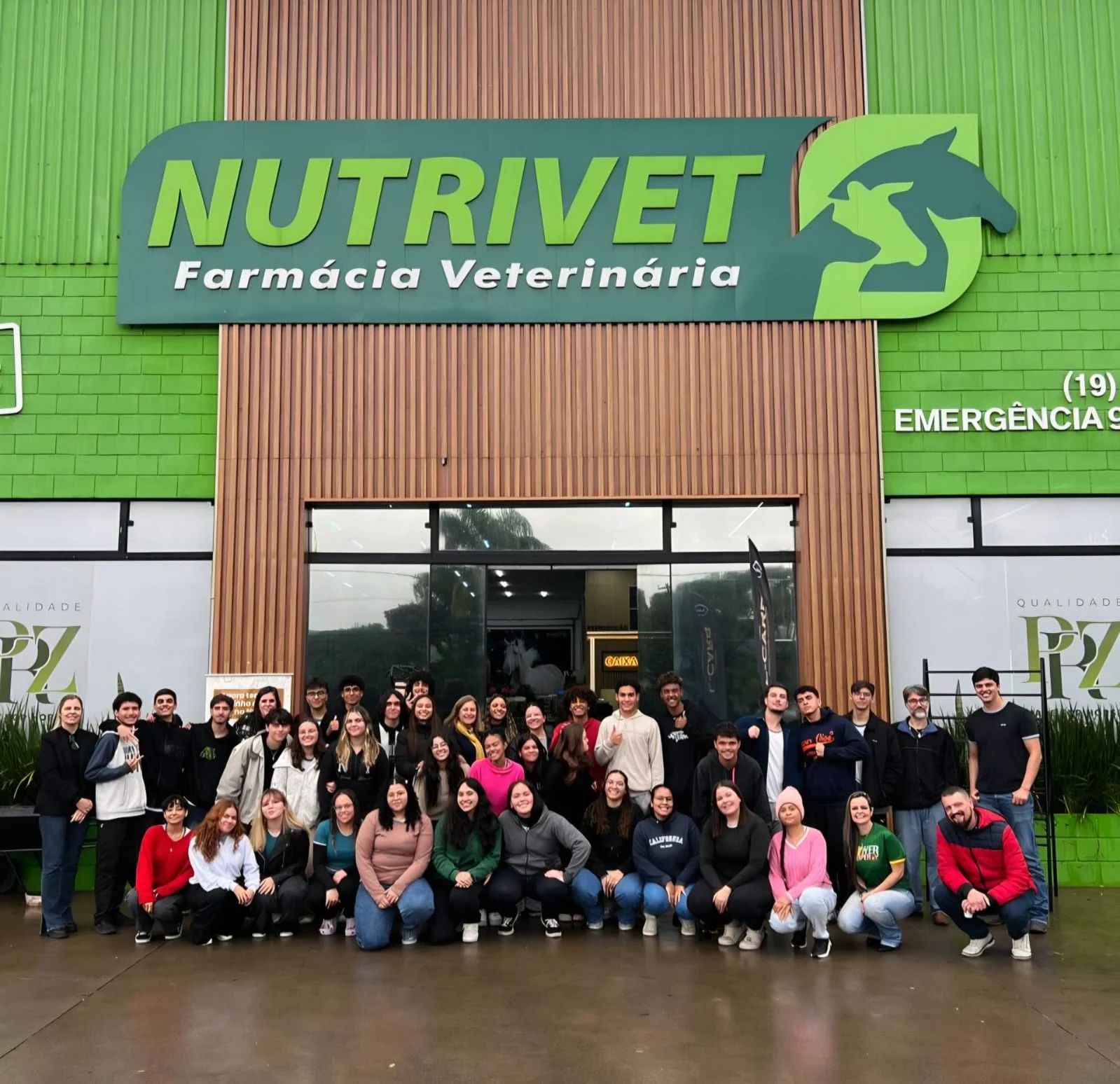 Alunos da Escola Tozzi visitam Nutrivet e se aproximam do mercado de trabalho em Jaguariúna