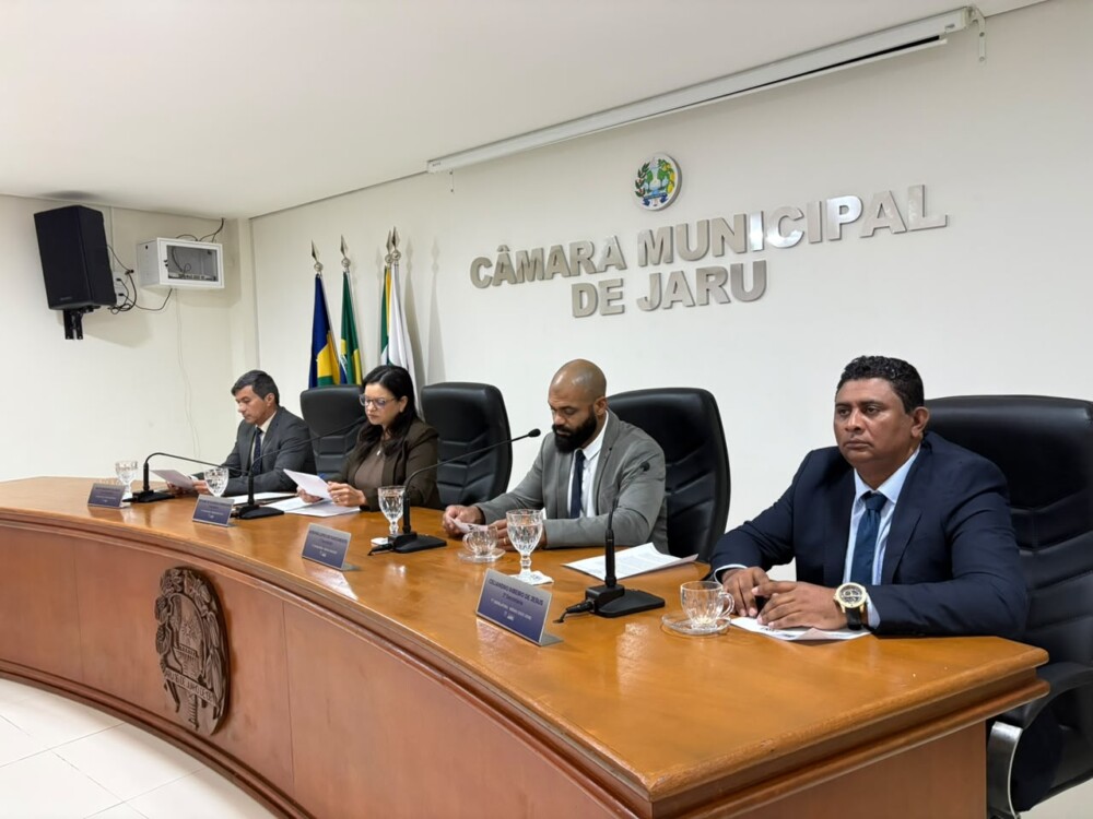 Câmara de Jaru apresenta indicações voltadas à saúde, infraestrutura e qualidade de vida