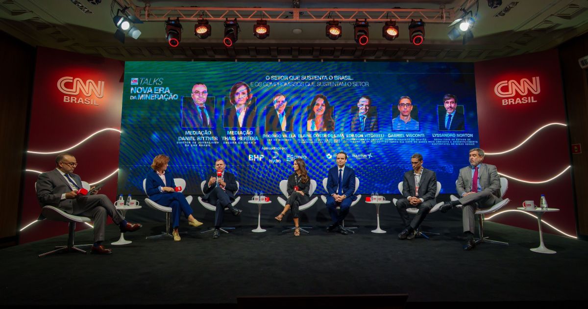 CNN Talks debate os desafios em sustentabilidade para a mineração