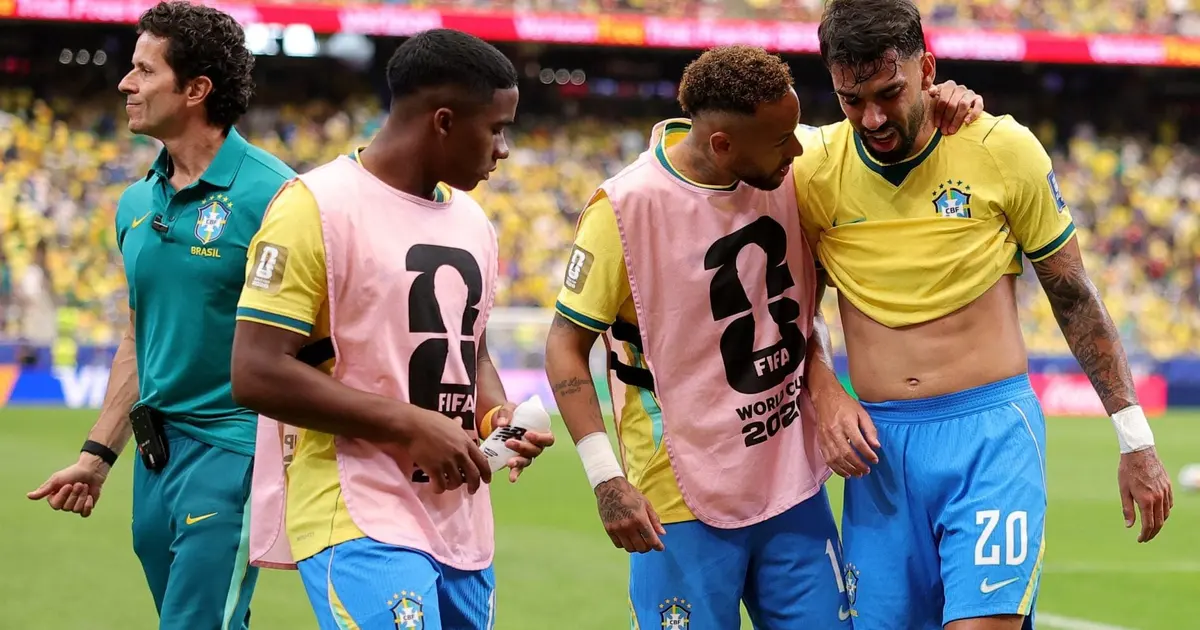 Seleção Brasileira enfrenta nova onda de lesões antes da fase decisiva da Copa do Mundo
