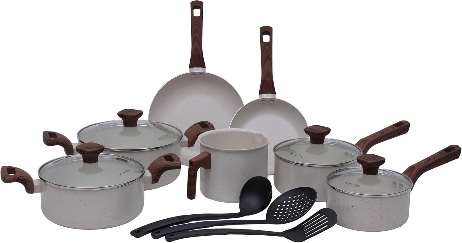 Conjunto de Panelas Mimo Style 10 Peças: Praticidade e Estilo para a Sua Cozinha
