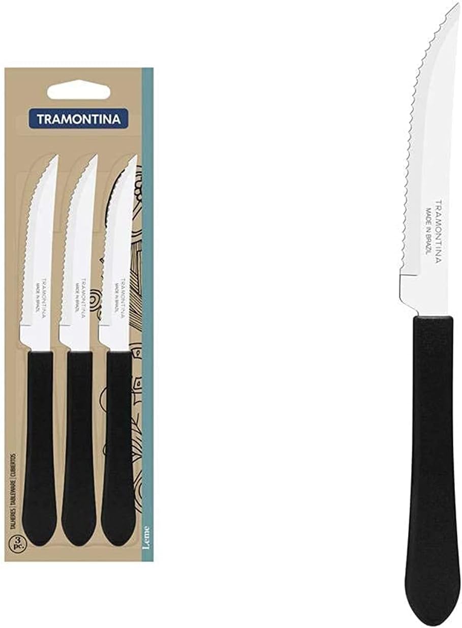 Conjunto de 3 Facas Inox Tramontina: A Escolha Ideal para Sua Cozinha Moderna