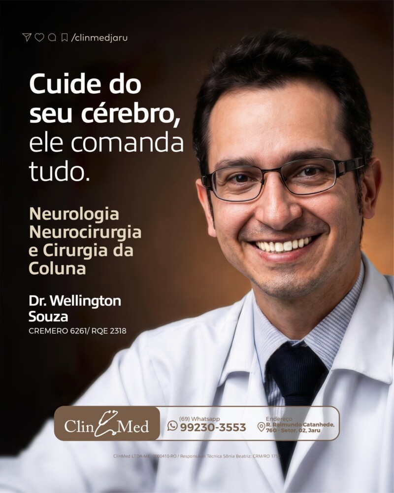 Clin Med reforça alerta sobre AVC e destaca atendimento especializado em neurologia e neurocirurgia
