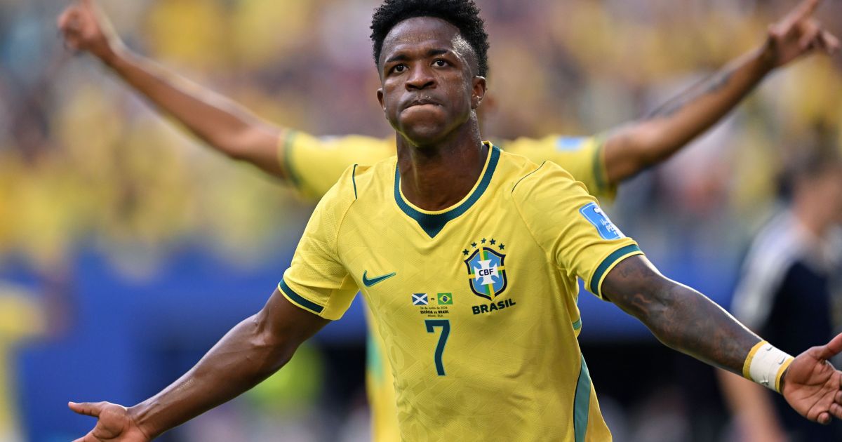 Vini Jr. pode se tornar maior artilheiro do Brasil em Copas desde Ronaldo