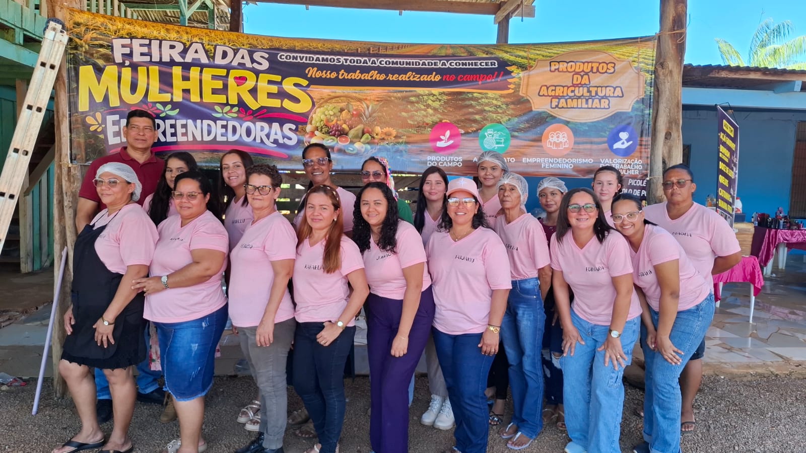 Feira das Mulheres Empreendedoras fortalece agricultura familiar e transforma a vida de produtoras no Projeto Joana D'Arc, em Porto Velho