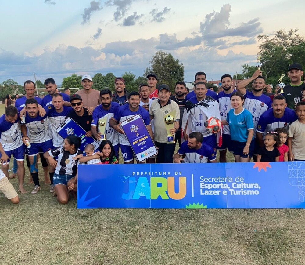Prefeitura de Jaru realiza finais da Copa Rural de Tarilândia e premia campeões da edição 2026