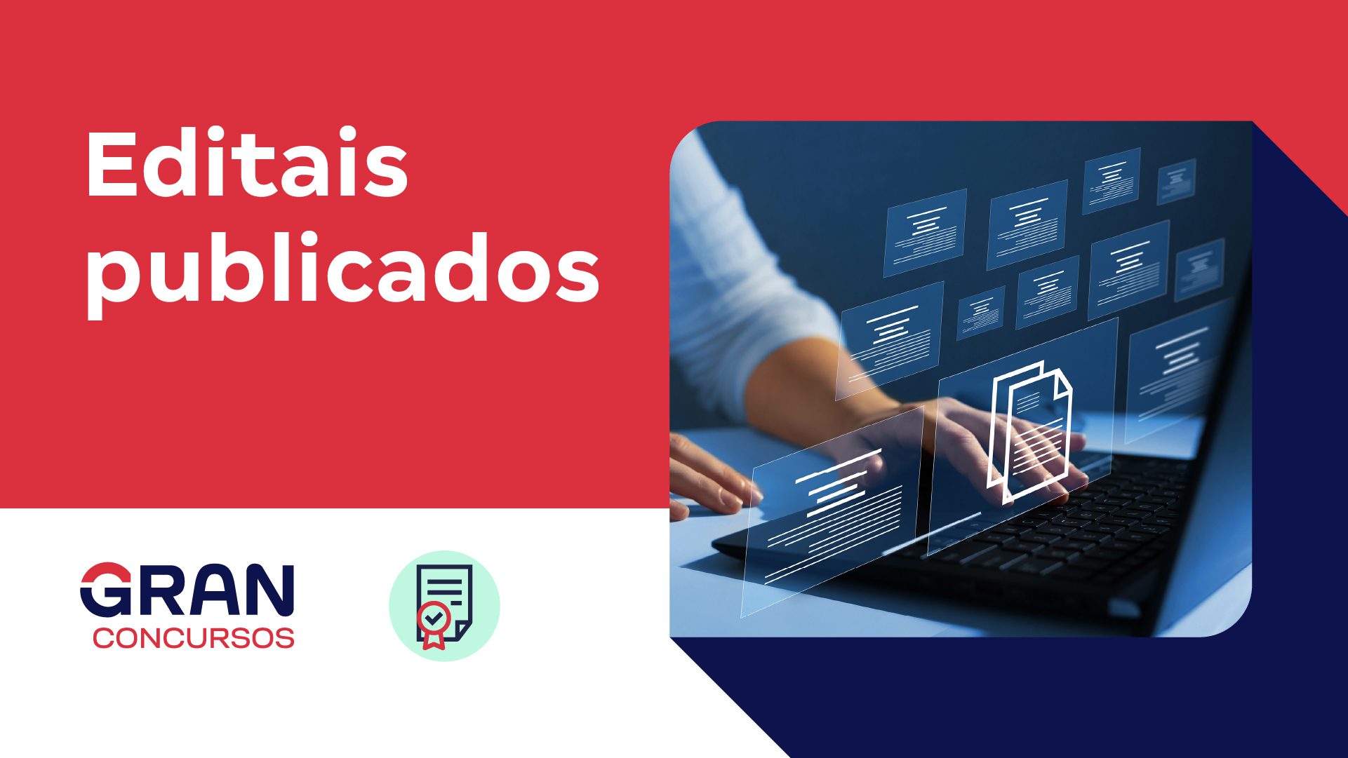 Oportunidades em concursos públicos 2026: 8 editais abertos com até R$ 12 mil em salários