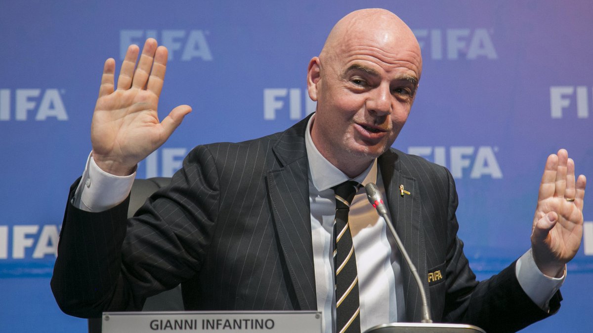 Gianni Infantino desiste de privatizar competições da Fifa após forte boicote