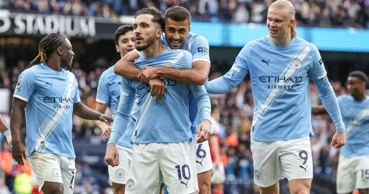 City vence Arsenal e depende de si para ser campeão da Premier League
