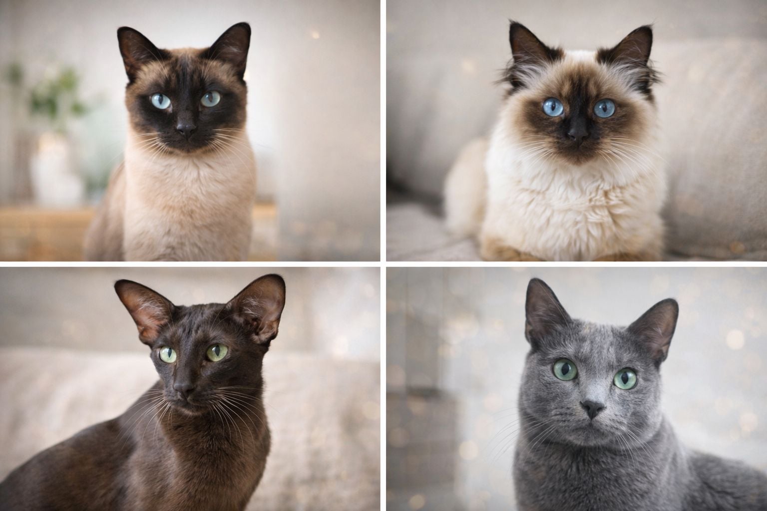 12 raças de gatos que vivem mais tempo, segundo estudo