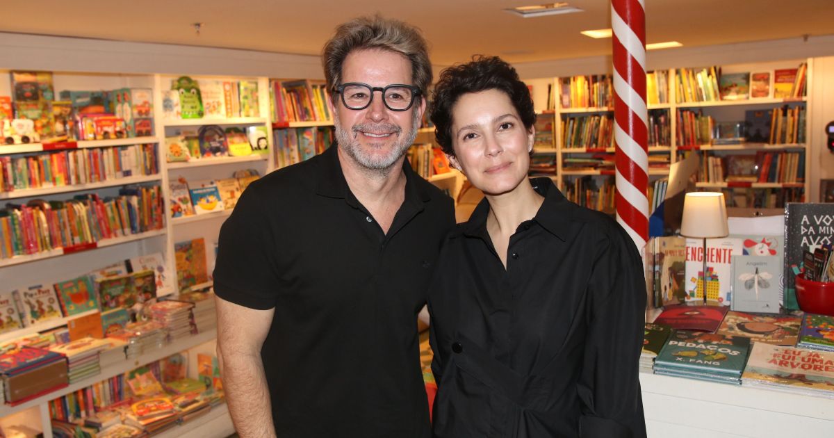 Ex-namorados, Murilo Benício e Cecilia Malan são vistos juntos no Rio