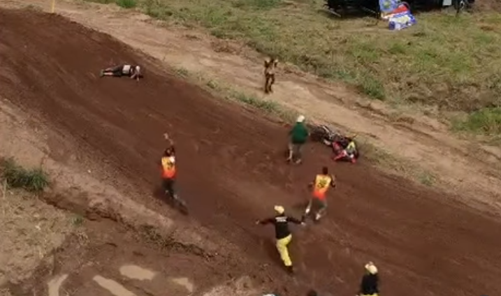 Jaru: Presidente do Esquadrão do Barro, Johnson Paixão, fica ferido após acidente durante prova em Cacoal