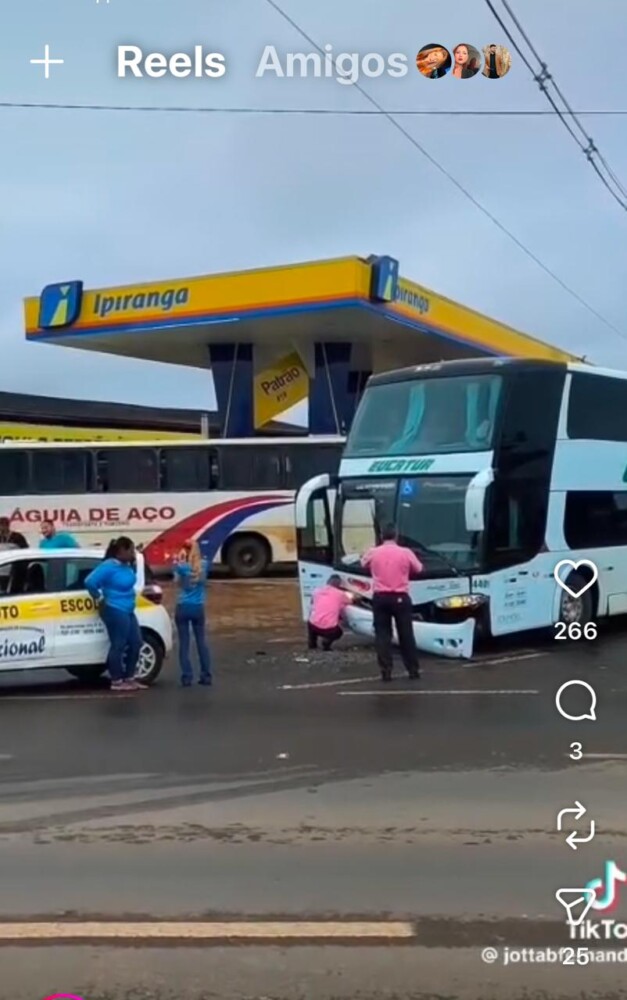 Jaru: Empresa busca indenização após colisão envolvendo veículo de autoescola e ônibus da Eucatur