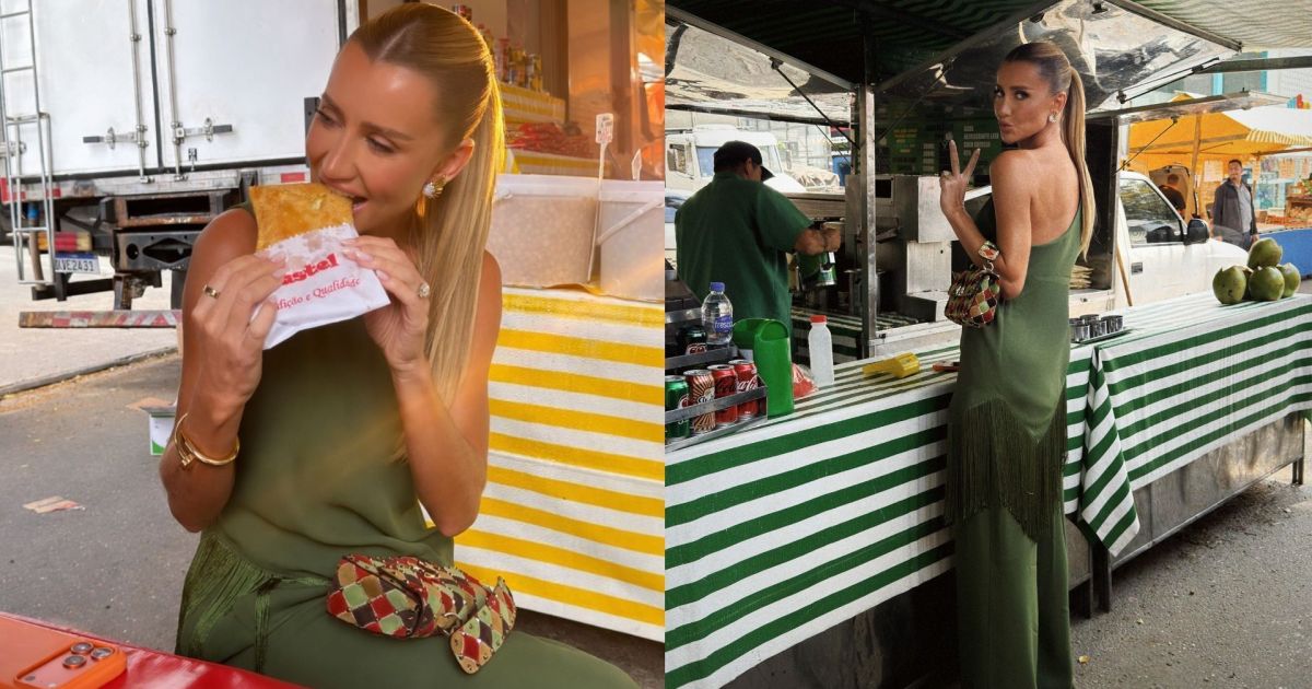 Ana Paula Siebert troca restaurante de luxo por pastel de feira