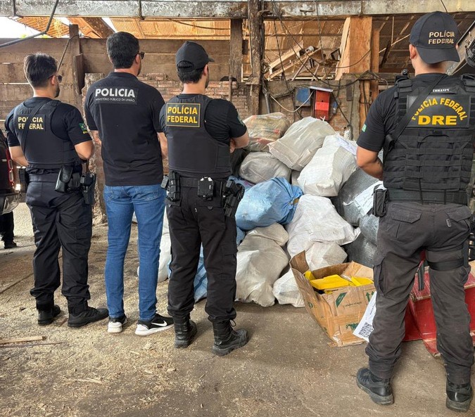Polícia Federal incinera 1.314 kg de drogas em Ji-Paraná, Rondônia