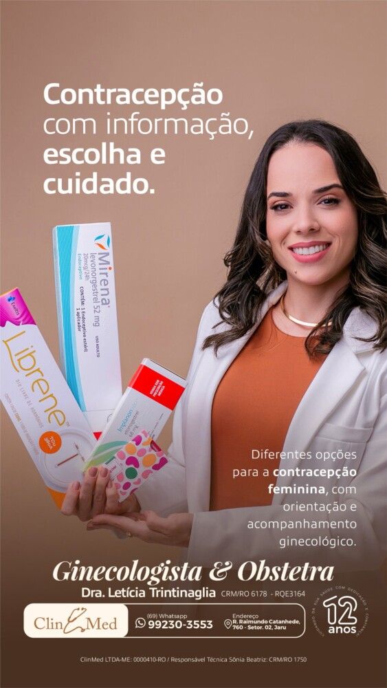 ClinMed reforça a importância da contracepção com informação, escolha e cuidado