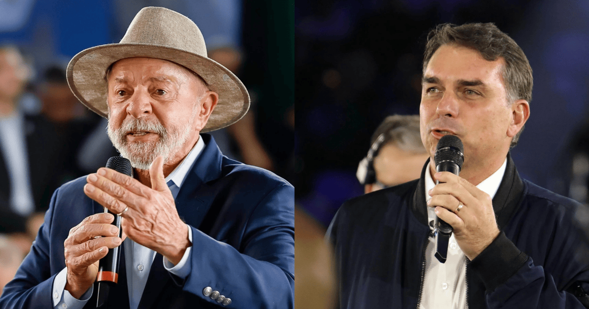 CNT/MDA: Lula é rejeitado por 47,4%; Flávio, por 47,3%
