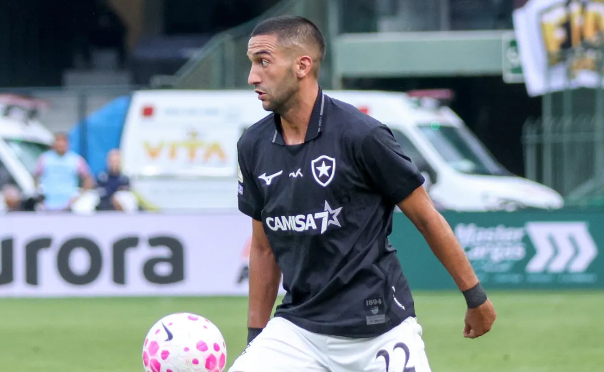 Provável escalação: Huguinho e Ziyech devem assumir vagas no Botafogo para duelo contra o Remo