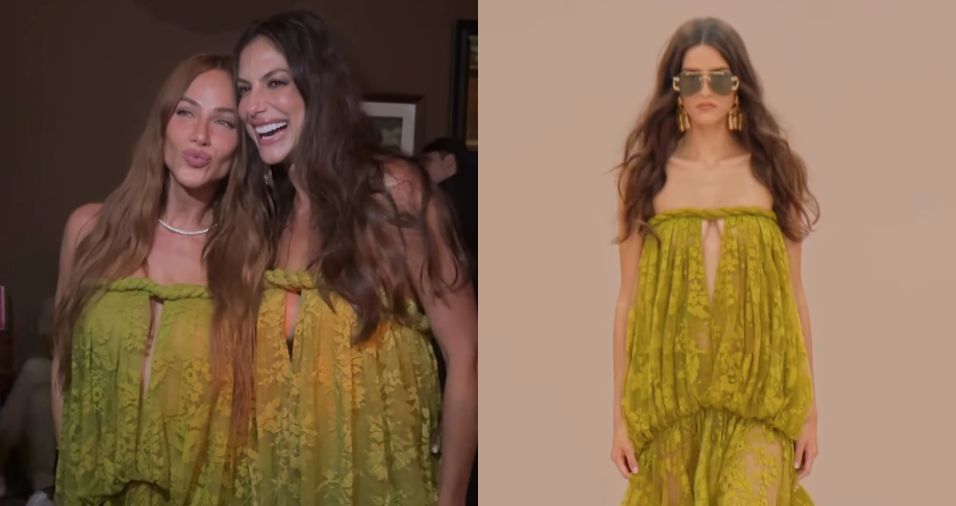 Vestido de Mari Gonzalez e Gio Ewbank é de grife usada por Margot Robbie