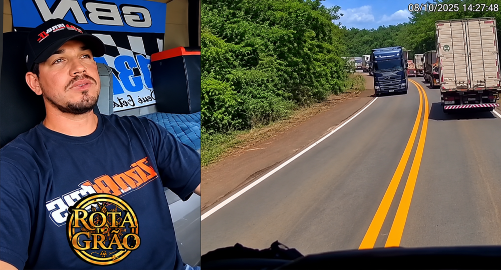 Caminhoneiro zomba da morte de colegas e é repreendido em Candeias do Jamari